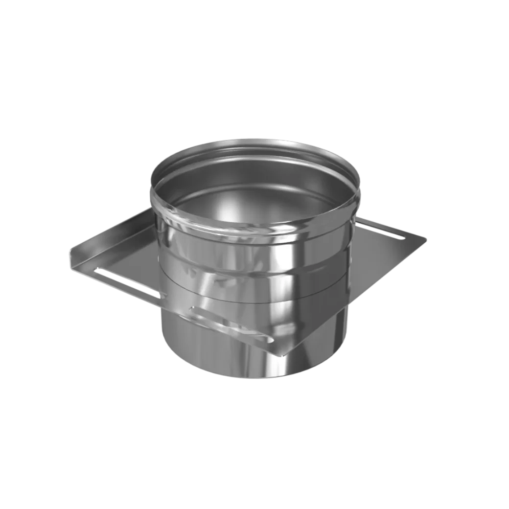 Площадка монтажная одностенная (430/0,8мм) Ф80