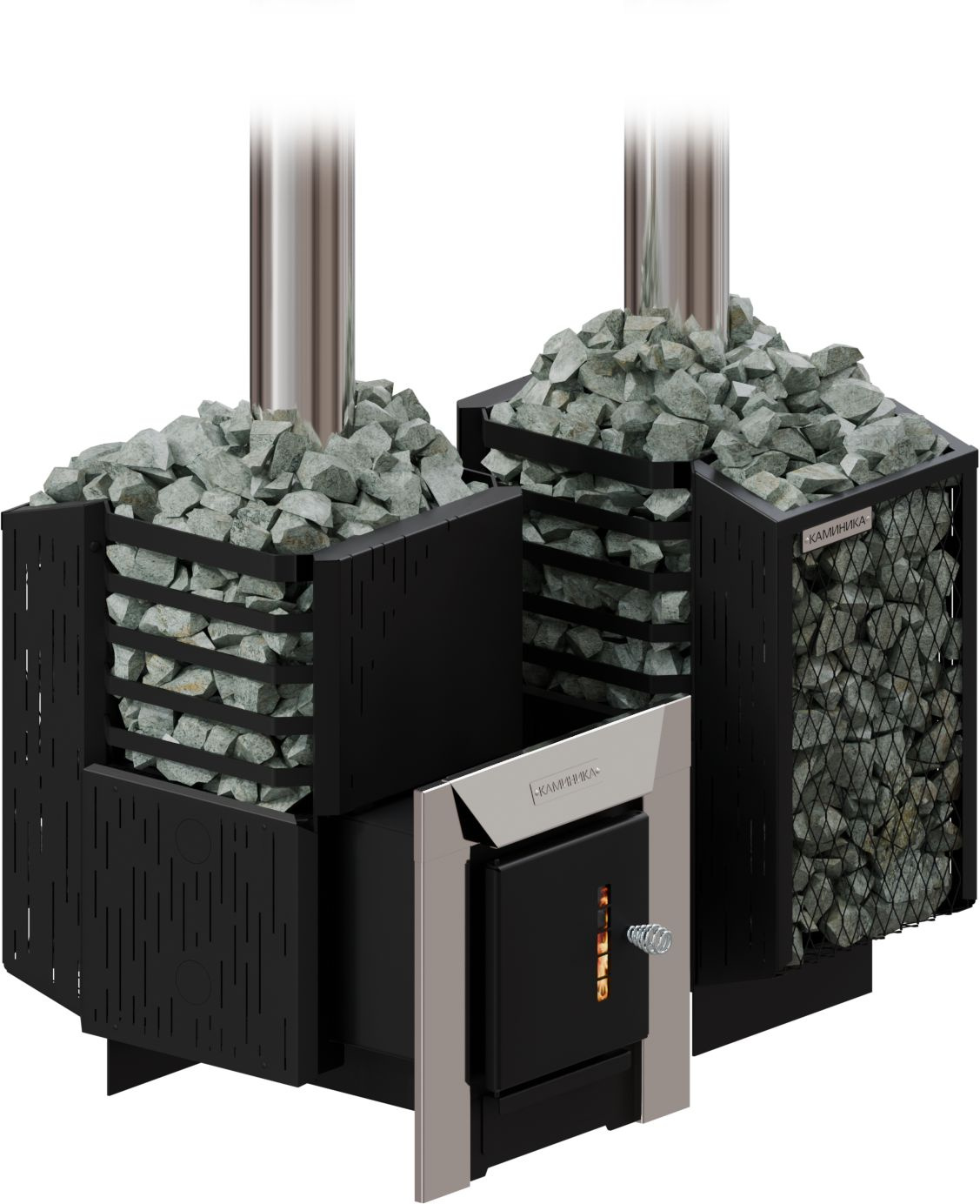 Печь Каминика ПБ 16-мастер\сетка