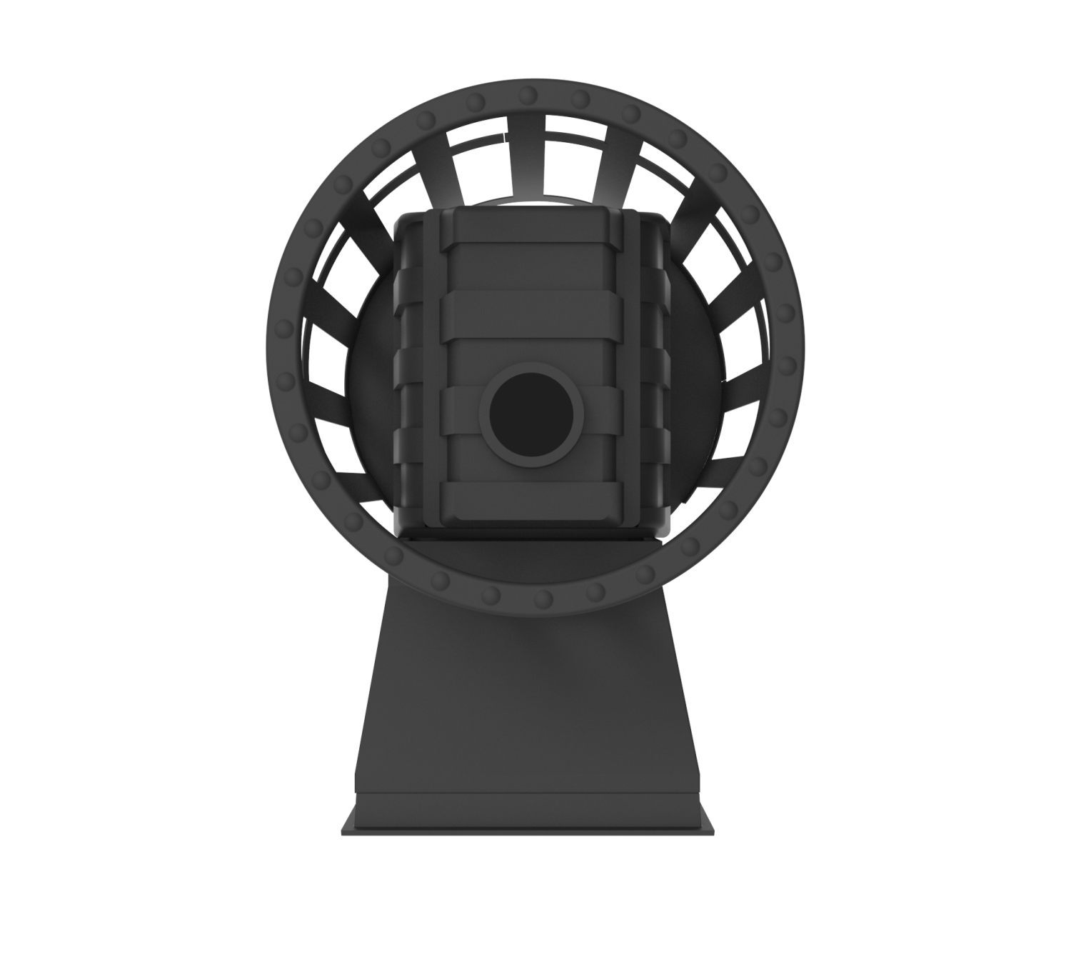 Печь-камин  чугунная для бани "Воевода" 15 Д-1 Сетч.кожух