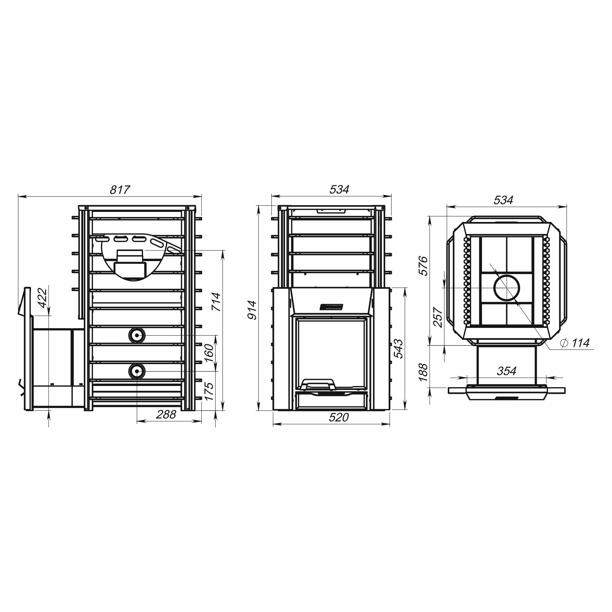 ЕРМАК 20 Сетка-Премиум чугун