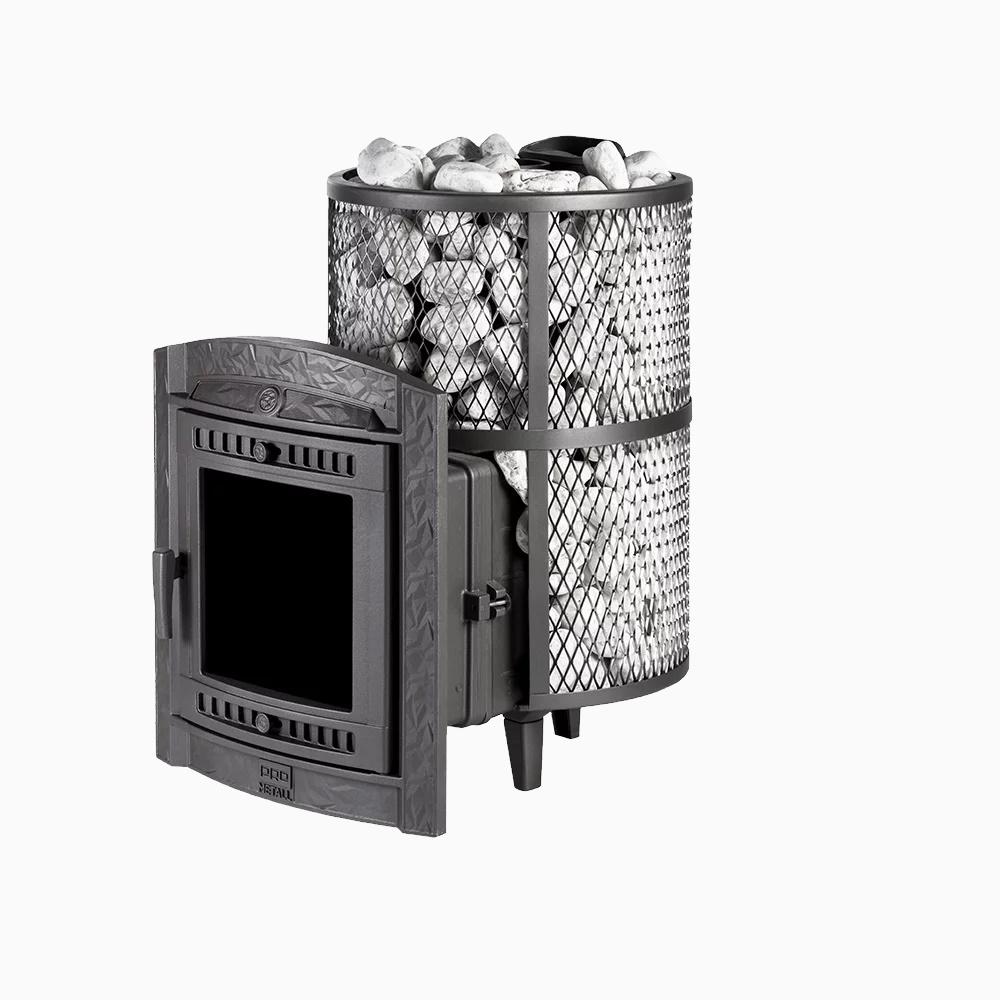 Печь банная "Атмосфера L" сетка нержавейка