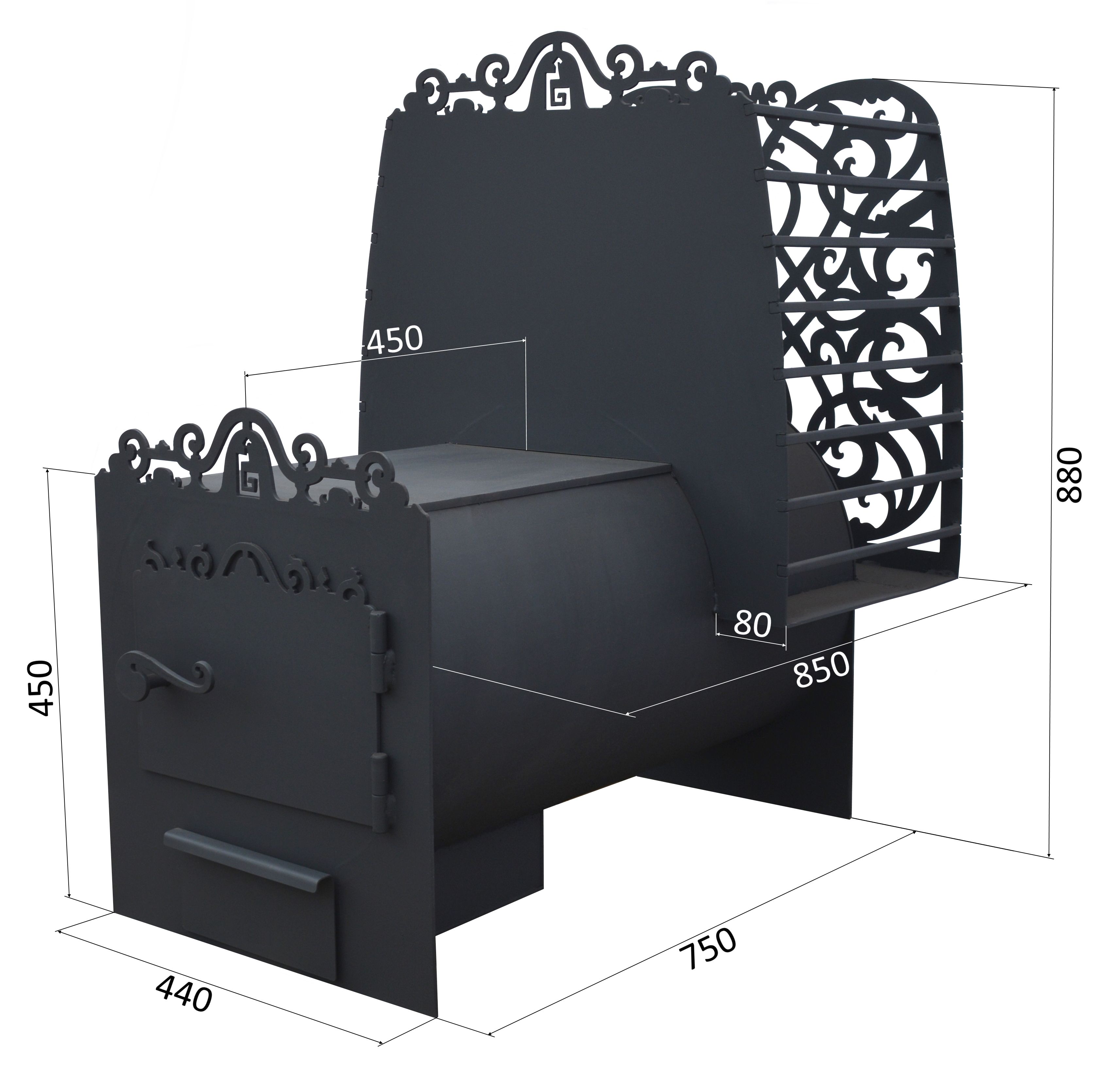 печь Горизонтальная 426