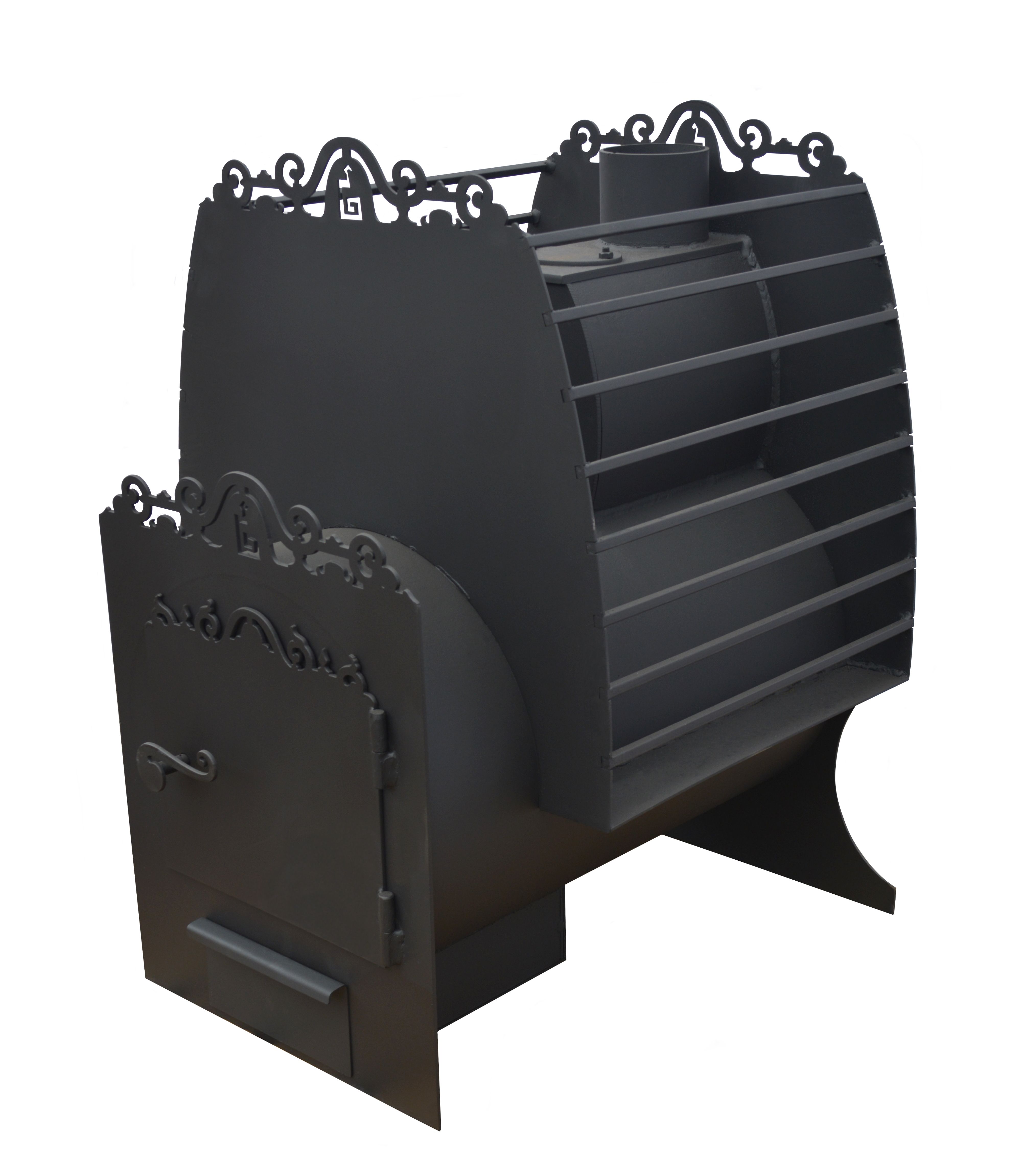 Печь для бани "Финка в решетке"