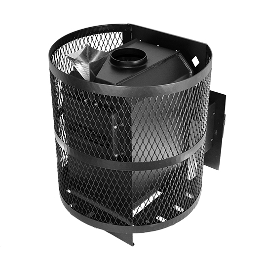 Тундра 14 закрытая каменка сетчатый кожух