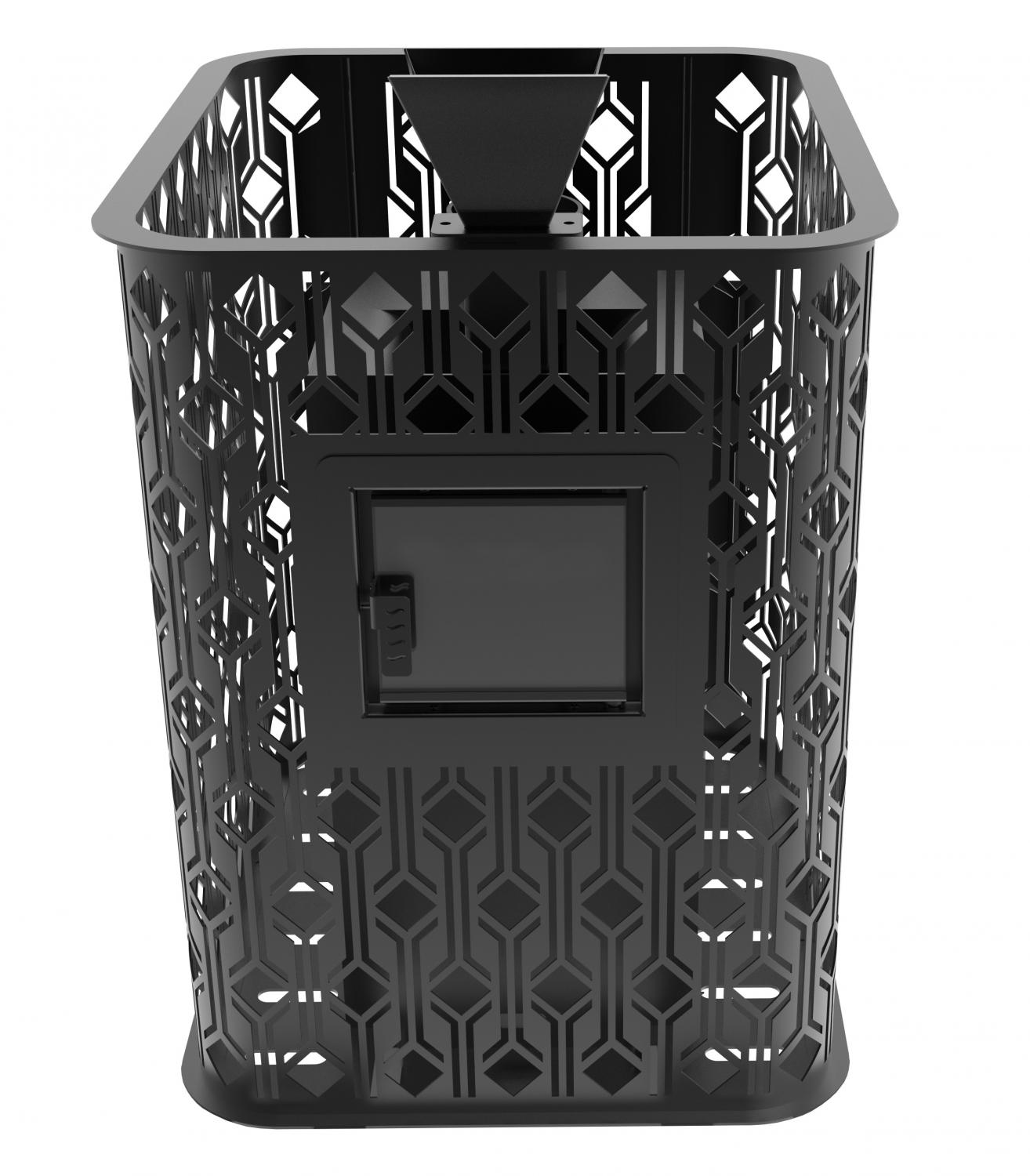 Печь из нержавеющей стали "Varna" 26  Закрытая каменка