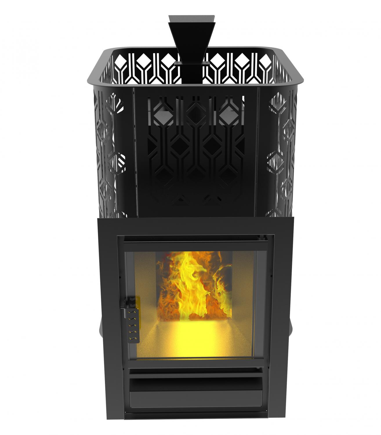 Печь из нержавеющей стали "Varna" 26  Закрытая каменка