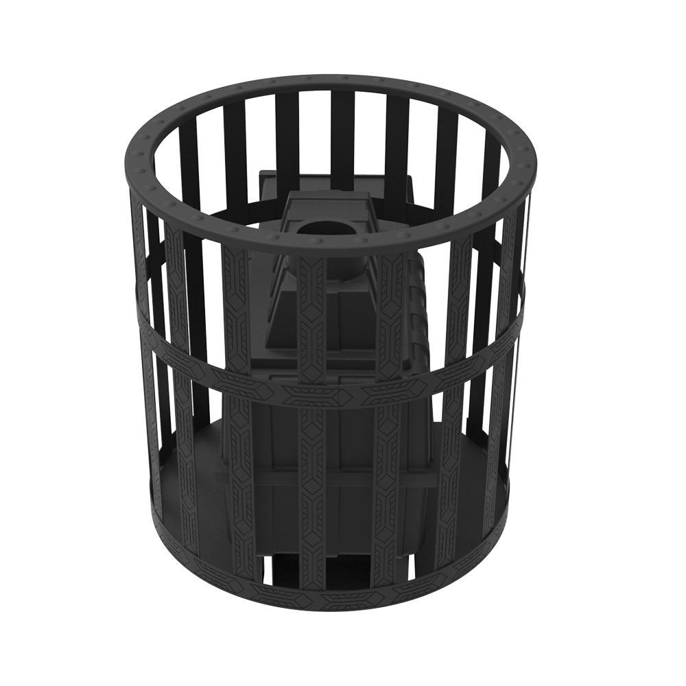 Банная печь чугунная "Воевода" 20 ГАЗ Сетч.кожух
